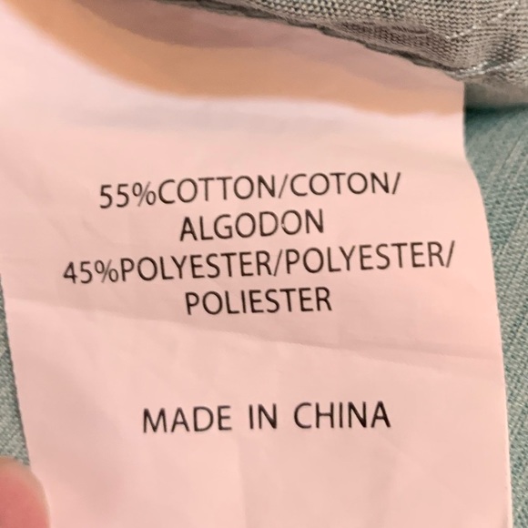 Molokai Surf Co. Men's Short Sleeve Button Down Shirt. SZ LARGE Green/Blk Cactus - Picture 8 of 8